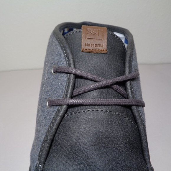 Ben Sherman Size 9.5 M PAYTON Gray Wool New Boots main image 7